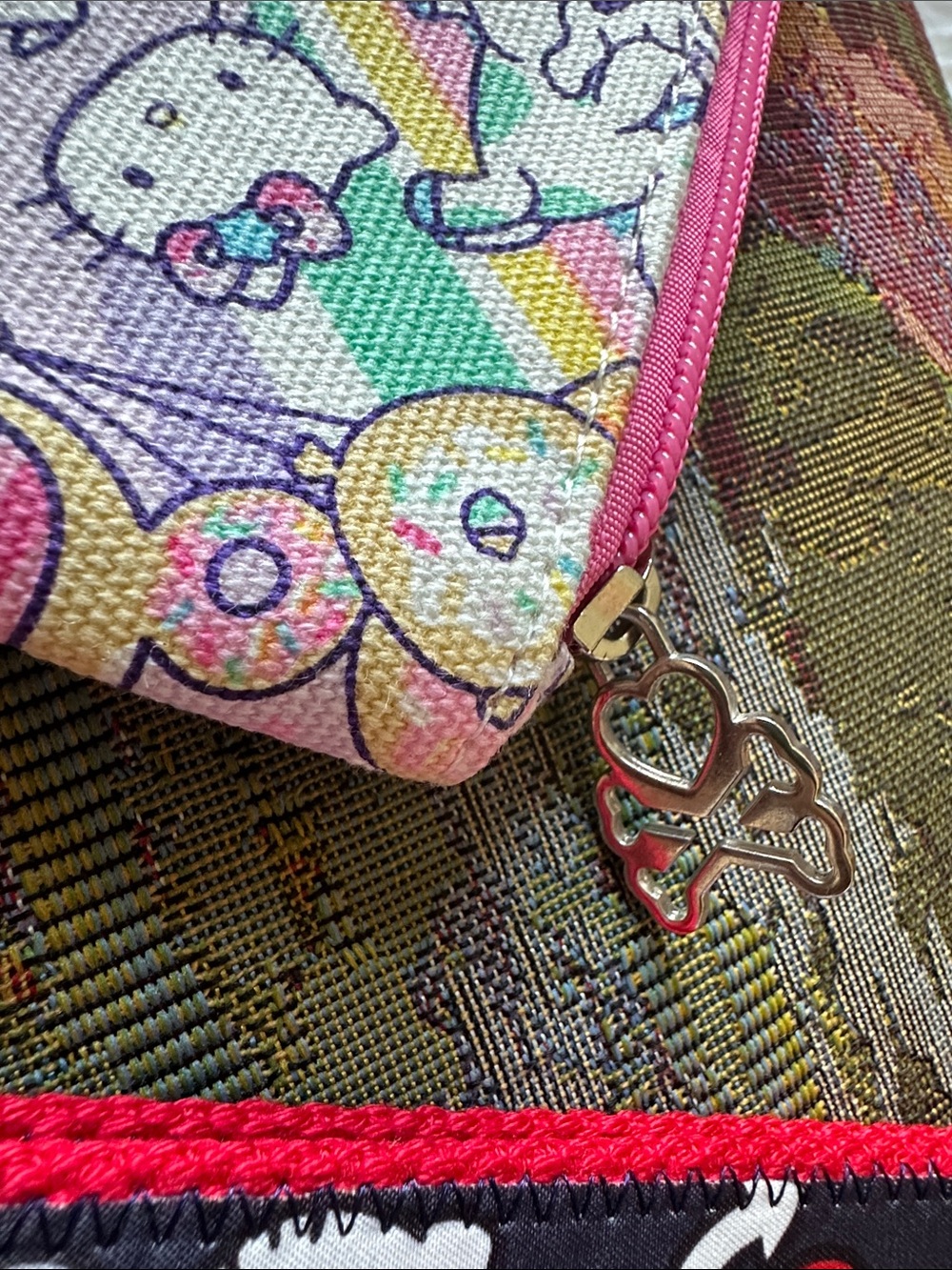 Hello Kitty Tokidoki Zip Pouch with Key Fob - Picture 4 of 4